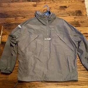 Men’s waterproof pullover jacket- Pacsun Playboy, size L